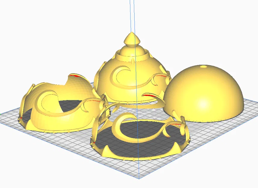 Palsphere – Quả cầu 2 mảnh dễ in, rỗng để chứa đồ - Image 3