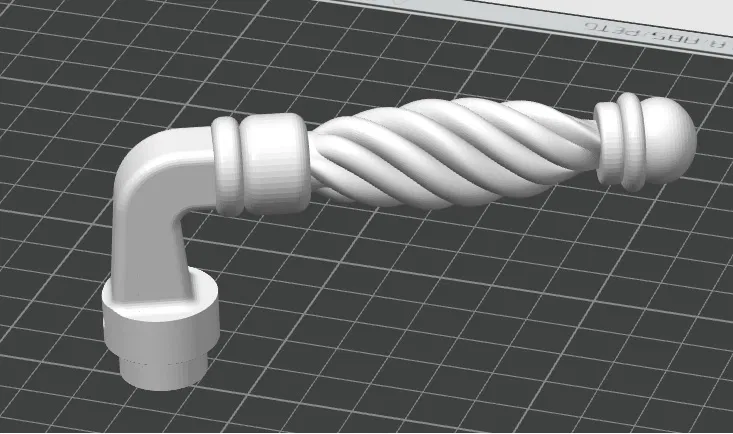 Tay nắm cửa (Handle) phong cách retro - Image 1