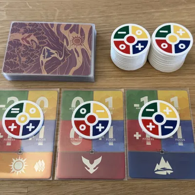 Token Thử Thách Earthborne Rangers (đa màu)