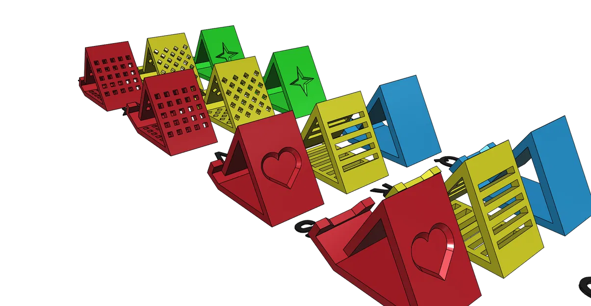 Giá đỡ điện thoại (Phone Holder/Stand) dễ in, không cần support - Image 18