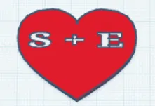 Hộp đựng hình trái tim (cofanetto a forma di cuore s+e) - Image 2