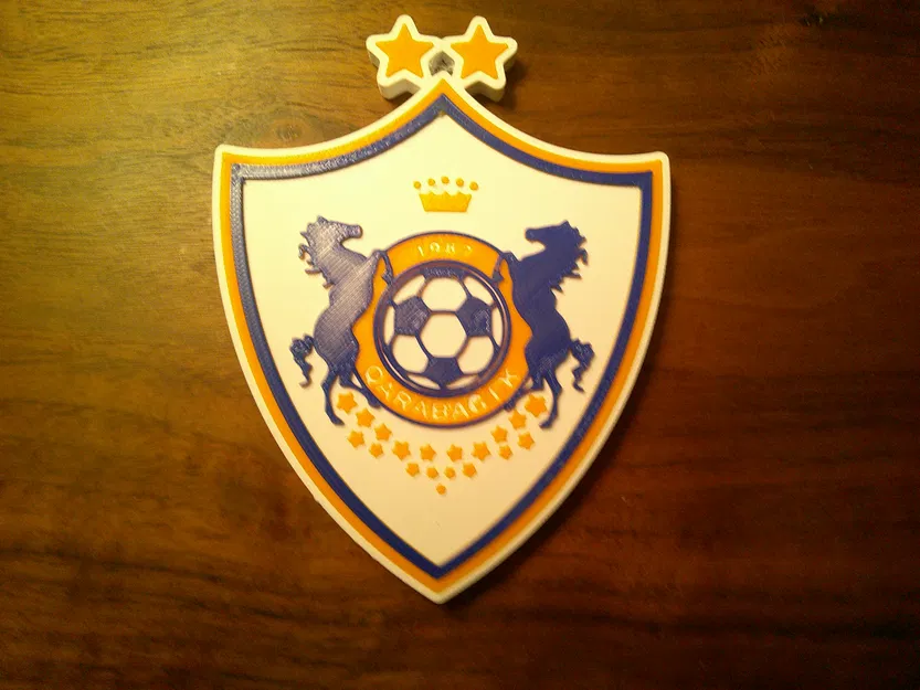 Lót Ly hoặc Bảng Treo Logo Qarabağ FK - Image 1