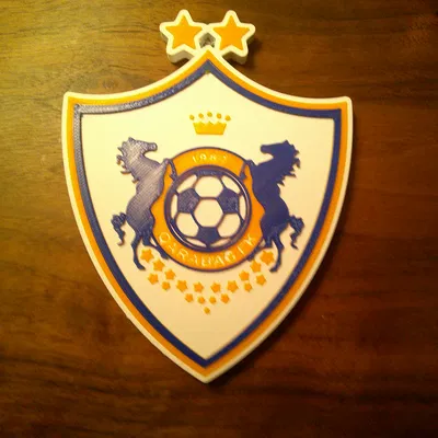 Lót Ly hoặc Bảng Treo Logo Qarabağ FK