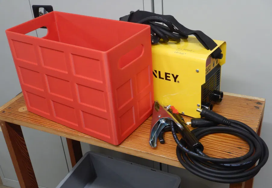 Thùng (crate) có nắp – L 340mm, H 250mm, B 180/200/220mm - Image 1