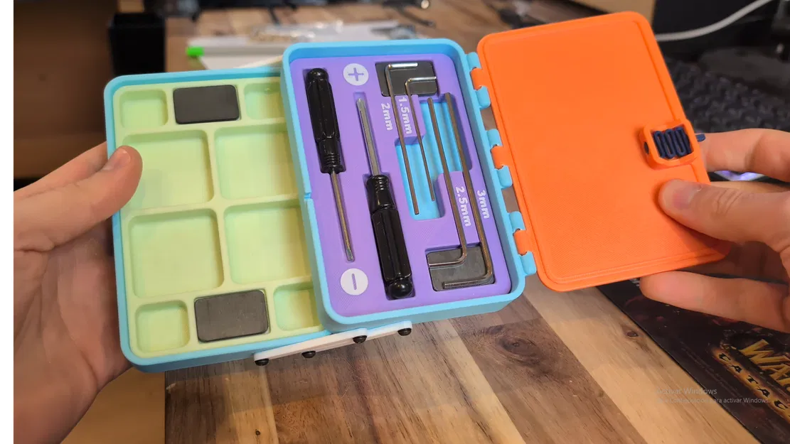 Hộp đựng dụng cụ in 3D có cơ cấu khớp nối | Dự án Fusion 360 - Image 2