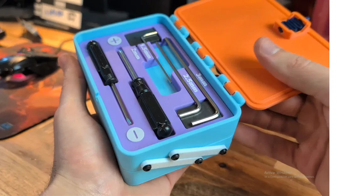 Hộp đựng dụng cụ in 3D có cơ cấu khớp nối | Dự án Fusion 360 - Image 6