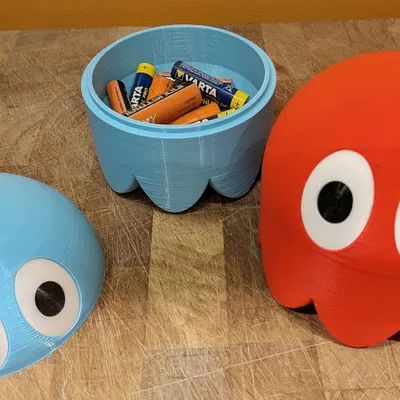 Ghost (lấy cảm hứng Pacman) Hộp tiết kiệm – No AMS