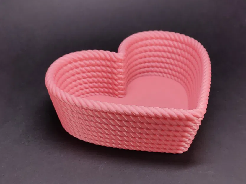 Heart Bowl – Bát/Giỏ hình trái tim - Image 1