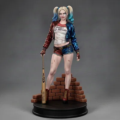 Tượng Harley Quinn (Figure) – Mô hình in 3D
