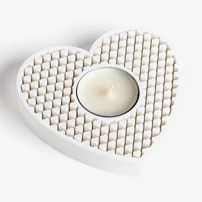 Giá Đỡ Nến Tealight Lưới Trái Tim (Heart Grid Candle Holder)