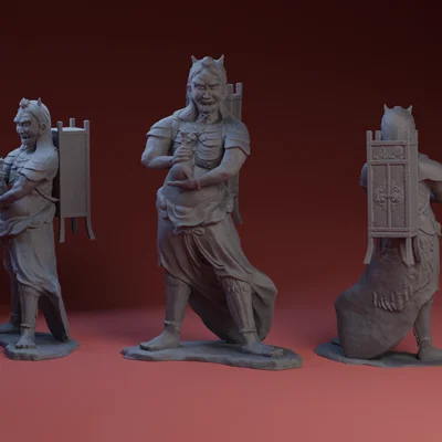 Zenki (前鬼) – Oni hộ pháp của En no Gyoja