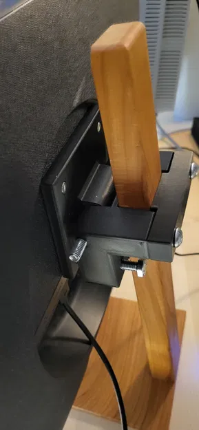 Giá đỡ màn hình Vesa 70x70 cho chân gỗ custom - Image 3