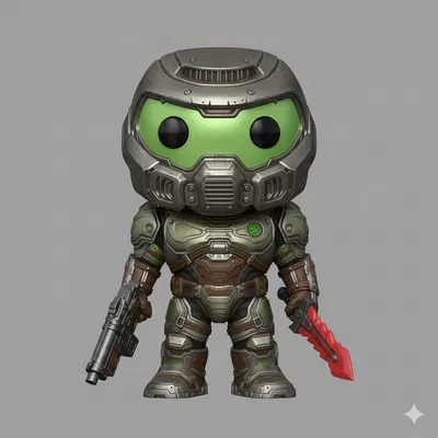 Doom Slayer Funko Pop (Test) – Mẫu test hiệu năng GPU