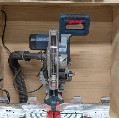 Adapter hút bụi cho máy cưa góc Bosch Glide 12" (Miter Saw Dust Collector adapter)