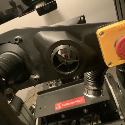 Simlab P1x wind simulator – Bộ vent & gá quạt cho front mount