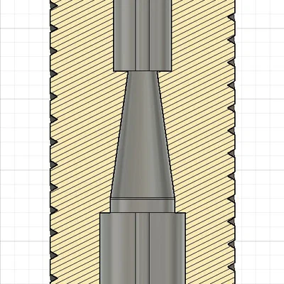 Adapter Ống PTFE 6 mm sang 4 mm cho PolyDryer Box