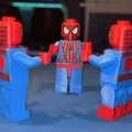 Spider-Man - Black Web Pattern MegaFigures (Tỉ lệ 5:1) - Thumbnail 3