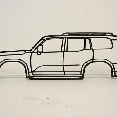 Tranh treo tường Toyota Land Cruiser (Prado) J250