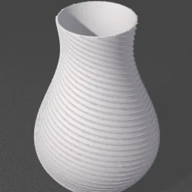 Bình Hoa Xoắn Ốc (Spiral Vase)