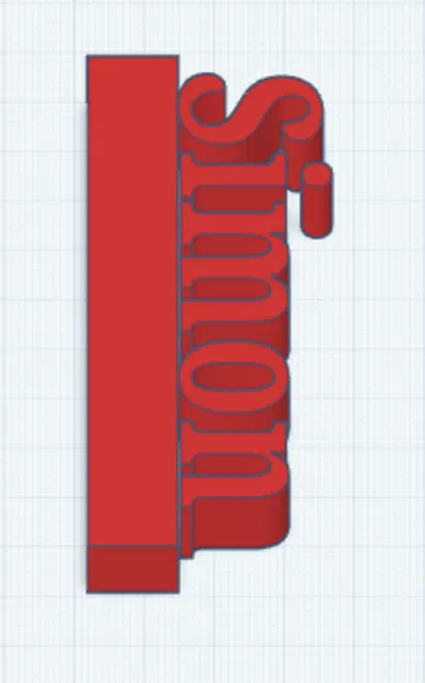 Thẻ tên Simon (Simon name tag) - Image 1