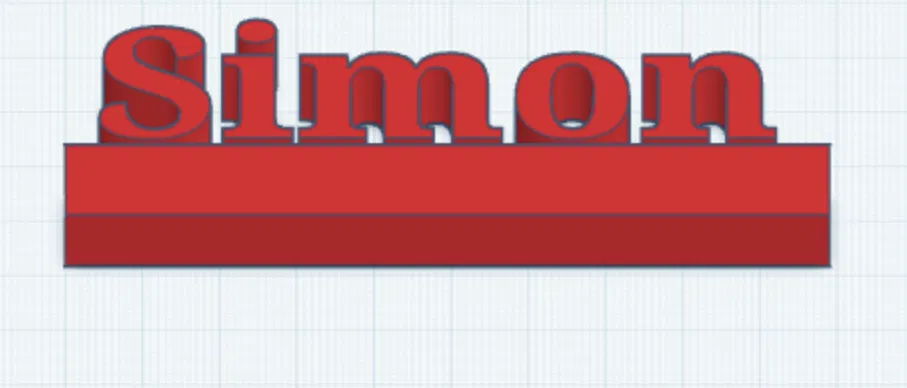 Thẻ tên Simon (Simon name tag) - Image 2