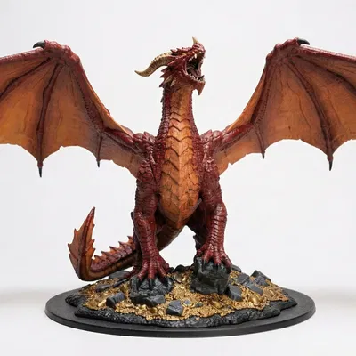 Ignis, Tai Ương Đỉnh Than Cinderpeak – D&D Miniature