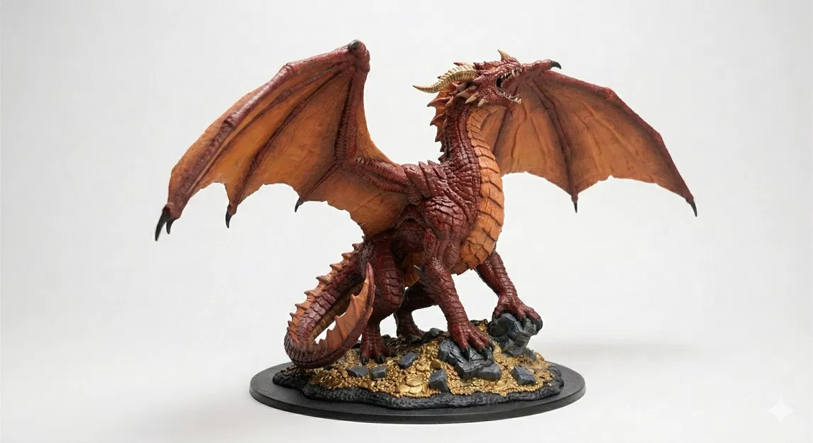 Ignis, Tai Ương Đỉnh Than Cinderpeak – D&D Miniature - Image 3