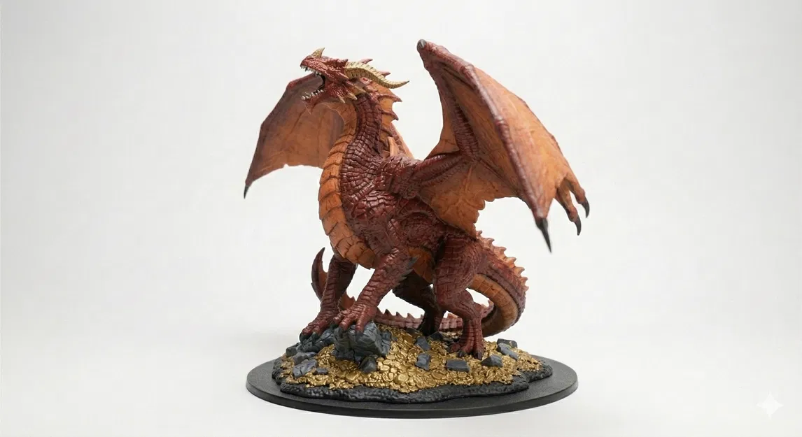 Ignis, Tai Ương Đỉnh Than Cinderpeak – D&D Miniature - Image 4