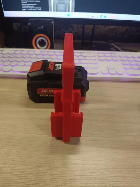 Devon battery carrier - Khay/giá mang 2 pin Devon 20V/Flex 18V - Image 4