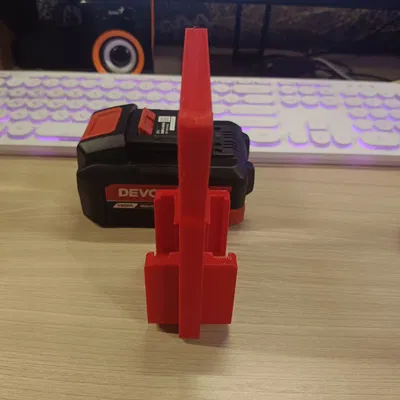 Devon battery carrier - Khay/giá mang 2 pin Devon 20V/Flex 18V