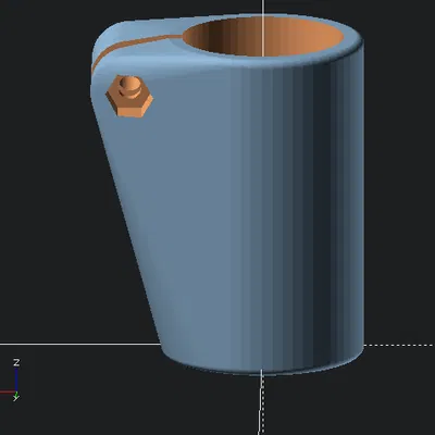 Kẹp ống đơn/đôi tùy biến (Single/Double Clamp Customizable)