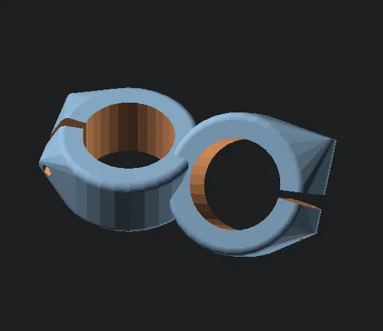 Kẹp ống đơn/đôi tùy biến (Single/Double Clamp Customizable) - Image 7