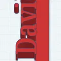 Bảng tên David (David name tag) - Thumbnail 1