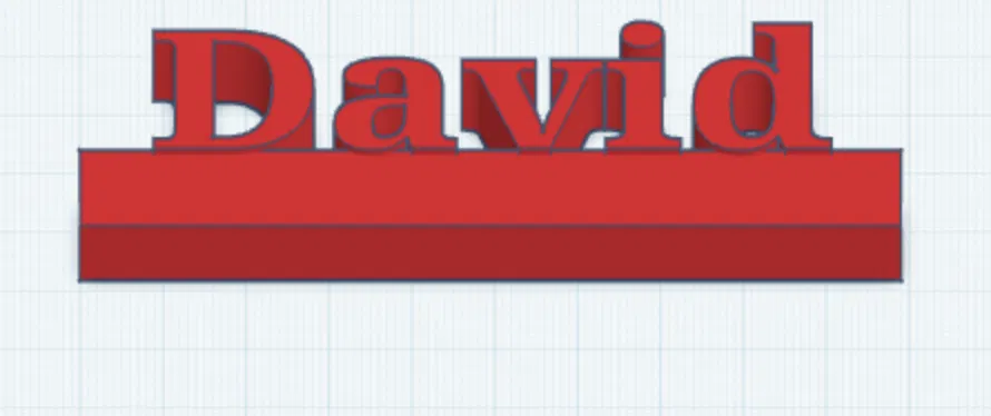 Bảng tên David (David name tag) - Image 2