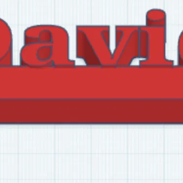 Bảng tên David (David name tag)