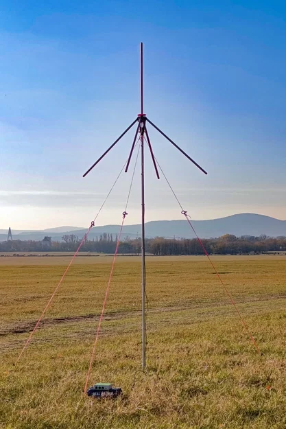 Ăng-ten Ground Plane 1/4 bước sóng di động cho Airband - Image 1