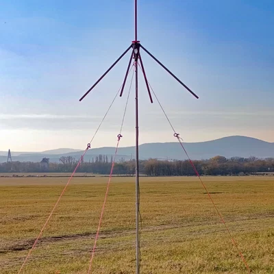 Ăng-ten Ground Plane 1/4 bước sóng di động cho Airband