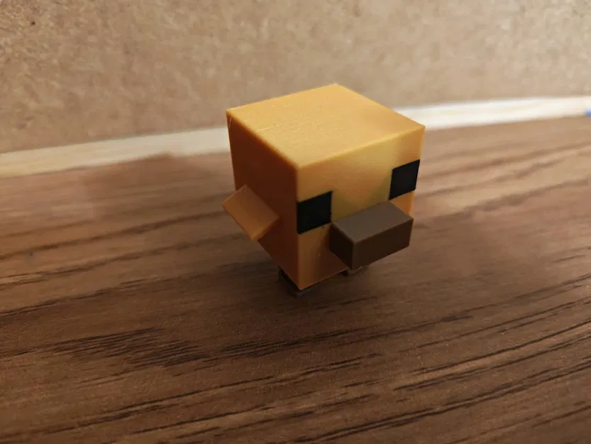 Minecraft Baby Chiken (Bé gà con Minecraft) - Image 2