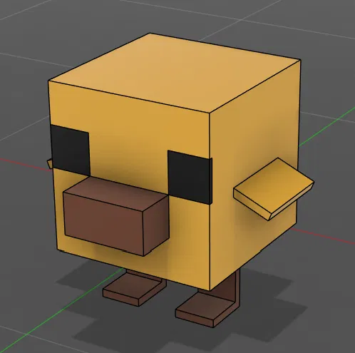 Minecraft Baby Chiken (Bé gà con Minecraft) - Image 4