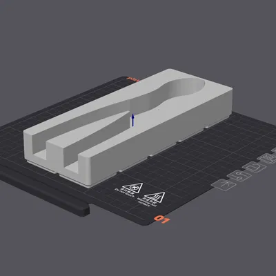 Khay Gridfinity cho kềm cắt Knipex 74-01-250 (Diagonal Cutters)