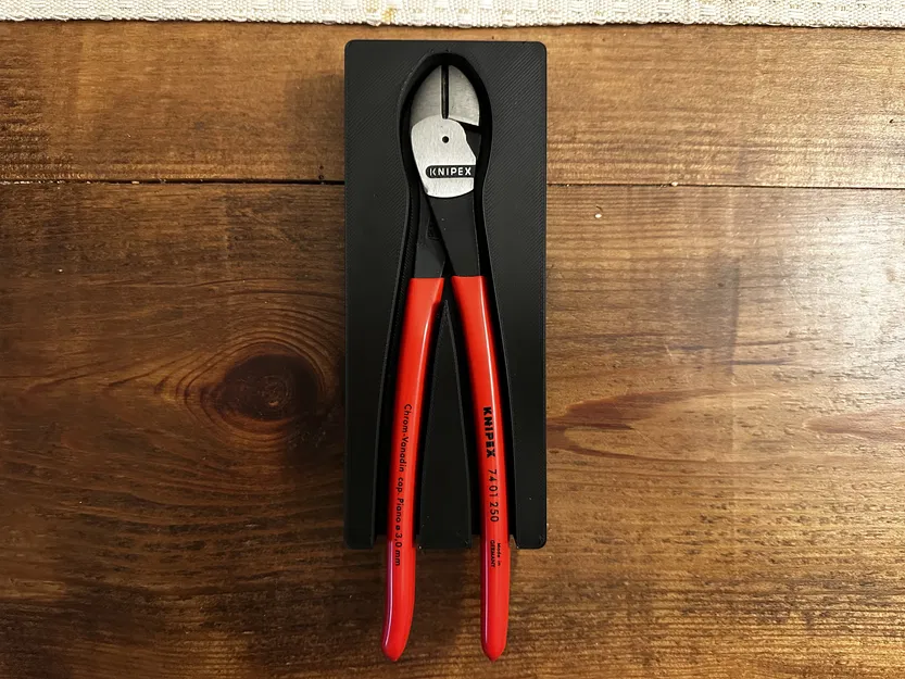 Khay Gridfinity cho kềm cắt Knipex 74-01-250 (Diagonal Cutters) - Image 4