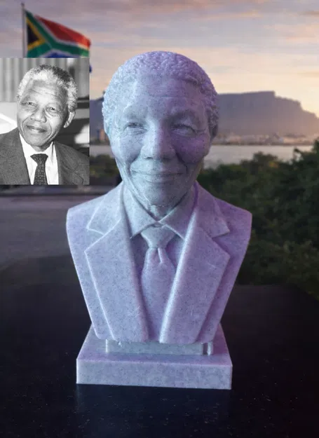 Nelson Rolihlahla Mandela (Madiba) – Bust - Image 1