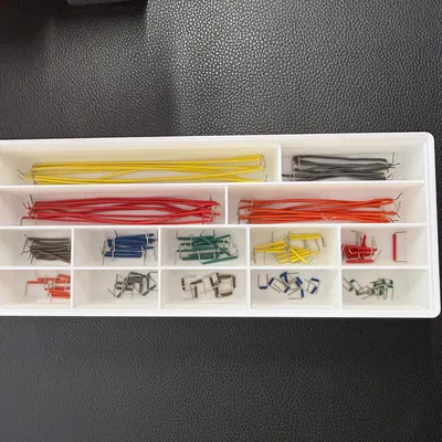 Khay Gridfinity đựng Jumper Wire (Rigid Pre-Bent) Organizer