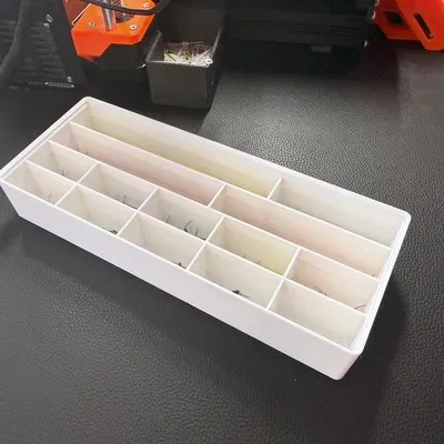 Khay Gridfinity đựng Jumper Wire (Rigid Pre-Bent) Organizer