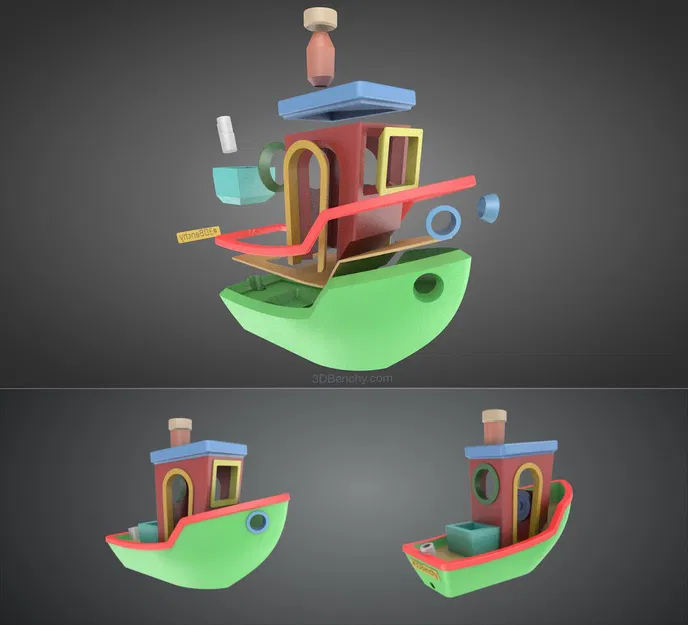#3DBenchy – Bài torture-test in 3D vui nhộn bởi creativetools.se - Image 3
