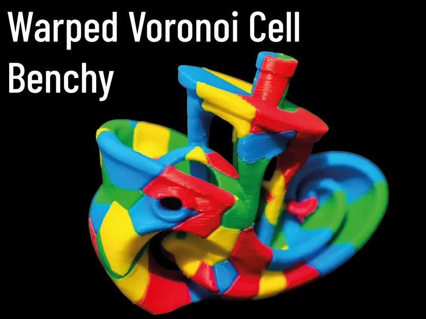 Warped Voronoi Cell Benchy (Benchy Voronoi biến dạng) - Image 1