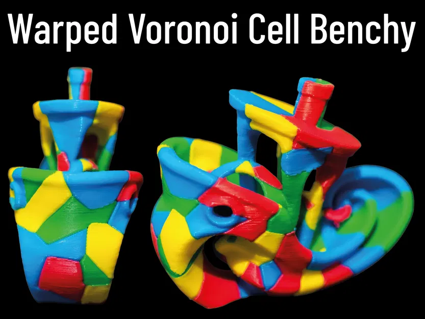 Warped Voronoi Cell Benchy (Benchy Voronoi biến dạng) - Image 2