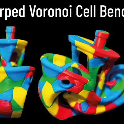 Warped Voronoi Cell Benchy (Benchy Voronoi biến dạng)