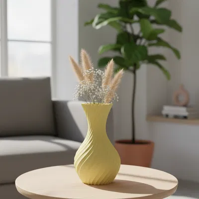 Bình Hoa Xoắn Ốc Thanh Lịch – Decor Nhà Phong Cách Hiện Đại