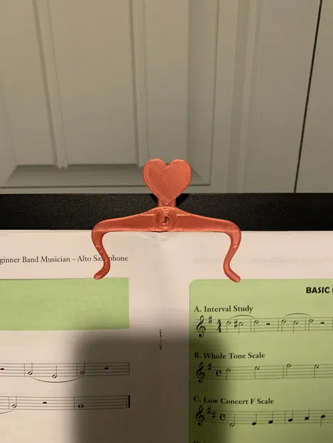 Kẹp Giữ Trang Nhạc Sweet Note Music Clip Page Holder - Image 2